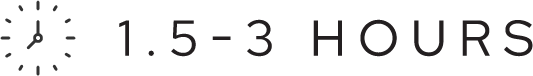 1.5-3 hours
